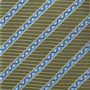 Gravata Ermenegildo Zegna Verde e Azul