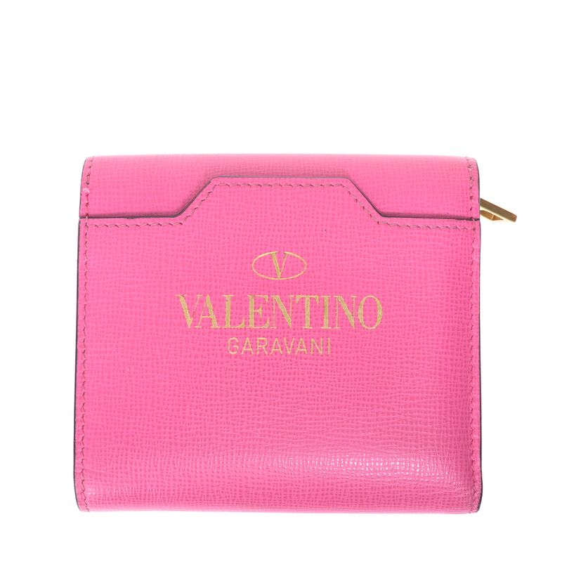 Carteira-Valentino-Garavani-Couro-Rosa