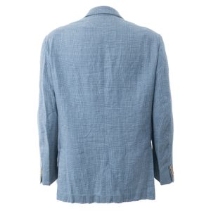 Blazer Ermenegildo Zegna Xadrez Azul