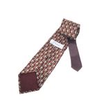 Gravata-Versace-Vintage-Estampada-Bordo