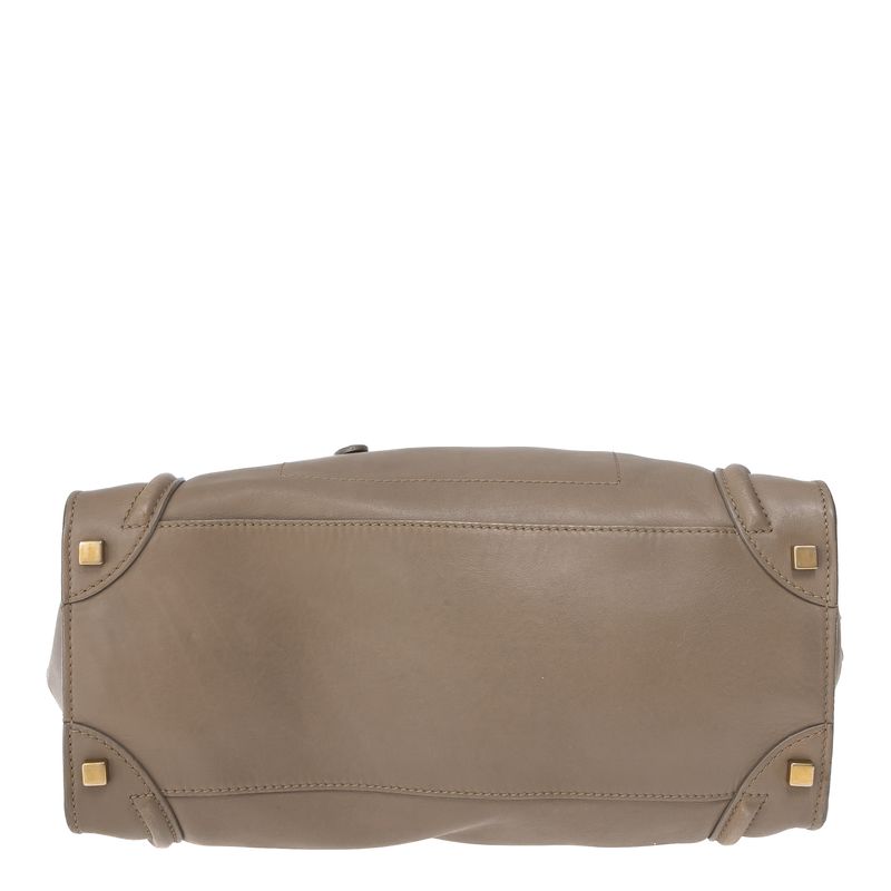 Bolsa-Celine-Luggage-Couro-Bege