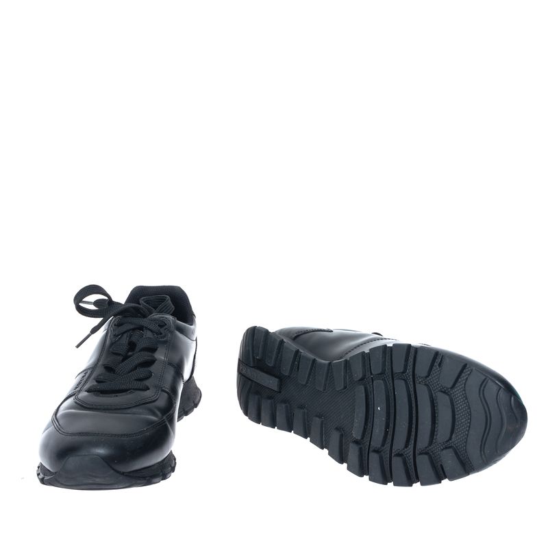 Tenis-Prada-Couro-Preto