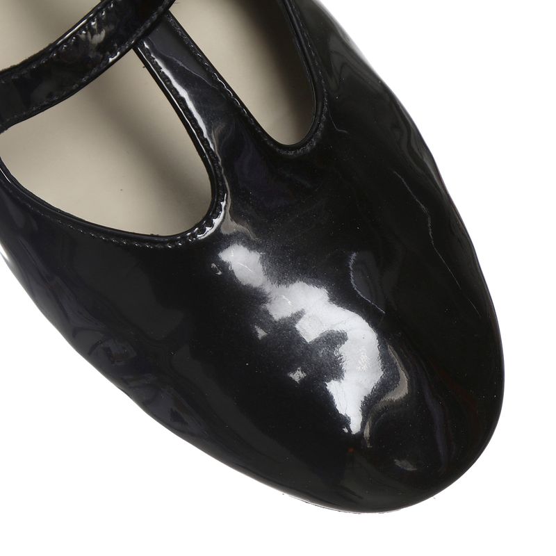Sapato-Celine-Les-Ballerines-Babies-Verniz-Preta-