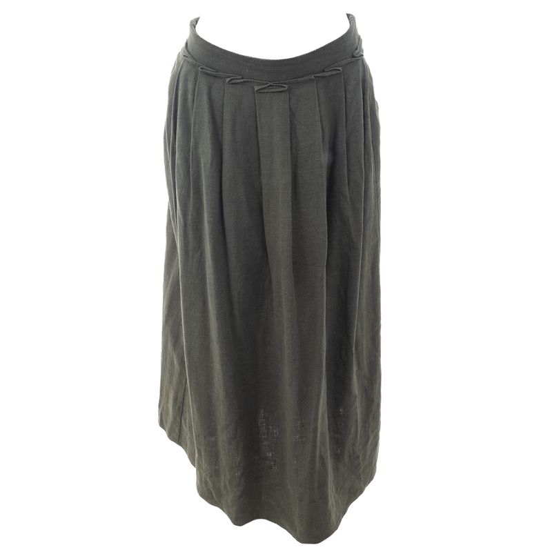 Saia-Cris-Barros-Midi-Rami-Verde-Militar