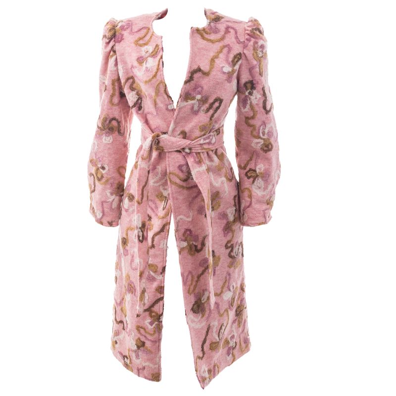 Sobretudo-Mixed-Trico-Floral-Rosa