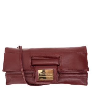 Bolsa Zac Posen Couro Vermelho