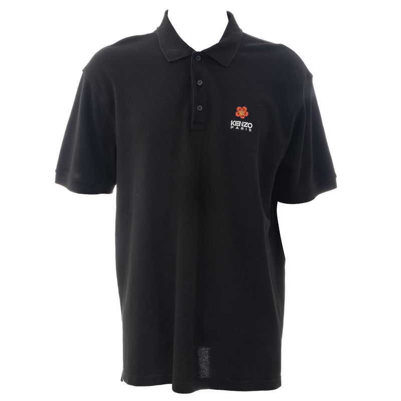 Blusa-Polo-Kenzo-Preta