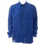 Camisa-Vilebrequin-Caroubis-Linho-Azul