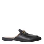Sapato-Gucci-Mule-Princetown-Couro-Preto