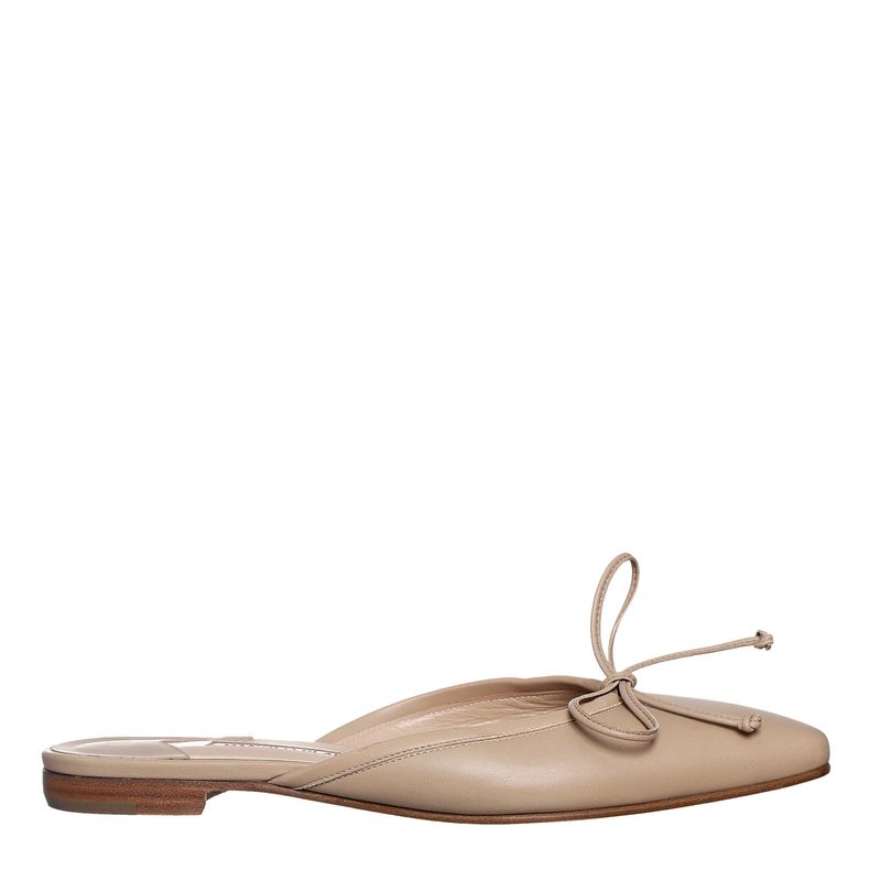 Sapato-Manolo-Blahnik-Mule-Ballerimu-Bege