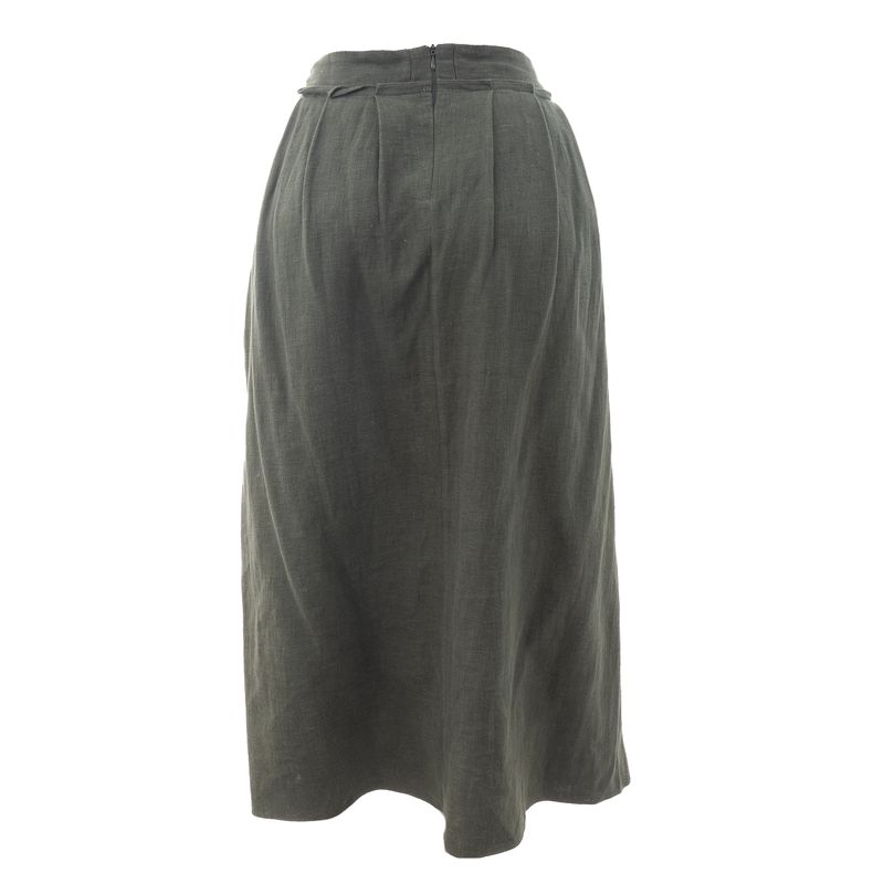 Saia-Cris-Barros-Midi-Rami-Verde-Militar