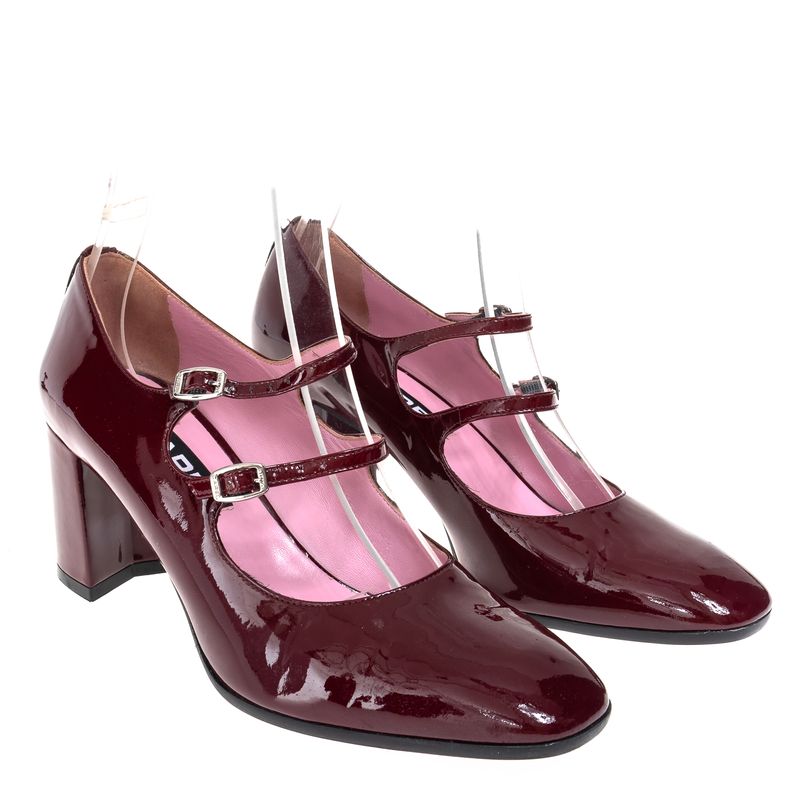 Sapato-Carel-Alice-Verniz-Bordo