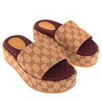 Sandalia-Gucci-Slide-Plataforma-Monograma