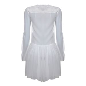 Vestido Isabel Marant Seda Branco
