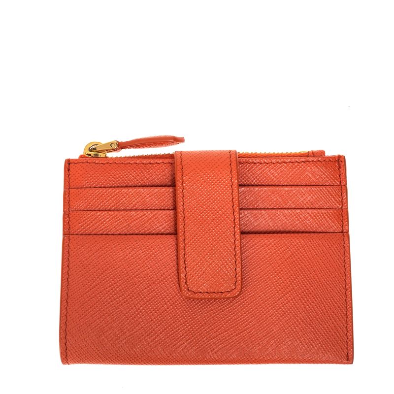 Carteira-Prada-Pequena-Saffiano-Laranja
