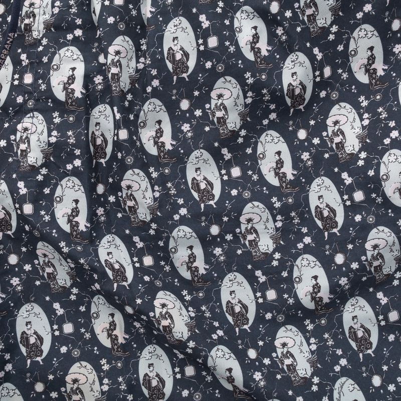 Short-Dolce---Gabbana-de-Banho-Estampa-Gueixa-Azul