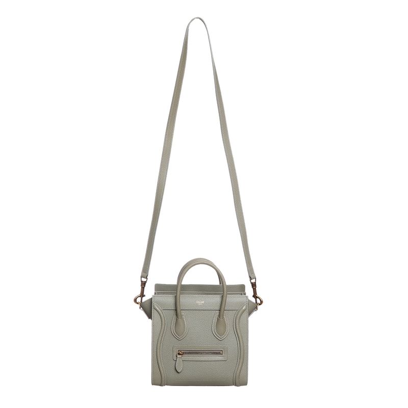 Bolsa-Celine-Luggage-Nano-Cinza