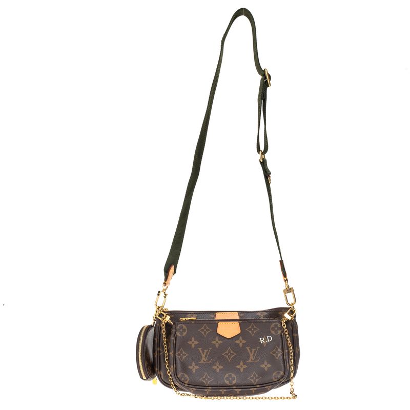 Bolsa-Louis-Vuitton-Multi-Pochette-Khaki-Monogram