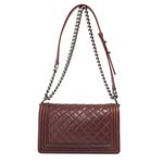 Bolsa-Chanel-Boy-Media-Marrom