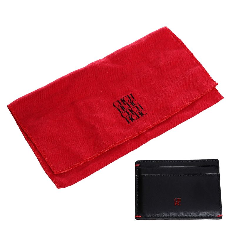 Porta-Cartao-Carolina-Herrera-Preto