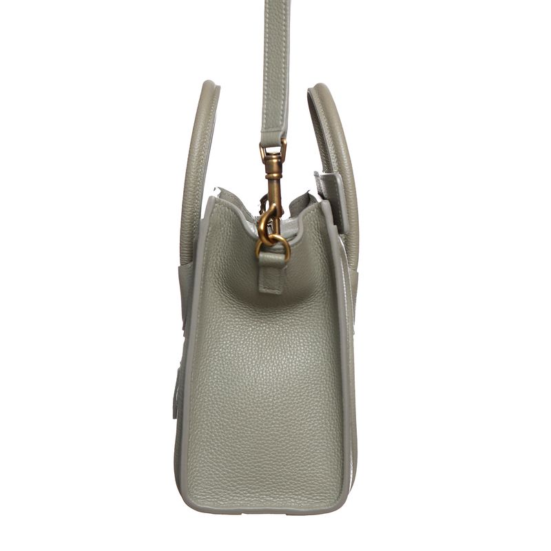 Bolsa-Celine-Luggage-Nano-Cinza