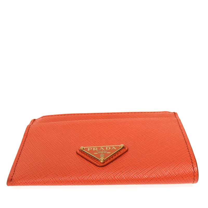 Carteira-Prada-Pequena-Saffiano-Laranja