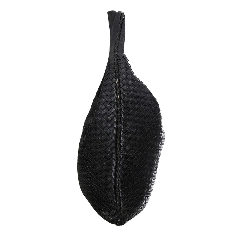 Bolsa-Bottega-Veneta-Hobo-Intrecciato-Preta--Not-so-New