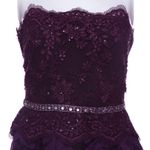 Vestido-Badgley-Mischka-Bordado-Roxo