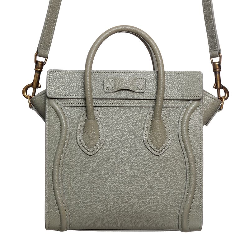 Bolsa-Celine-Luggage-Nano-Cinza