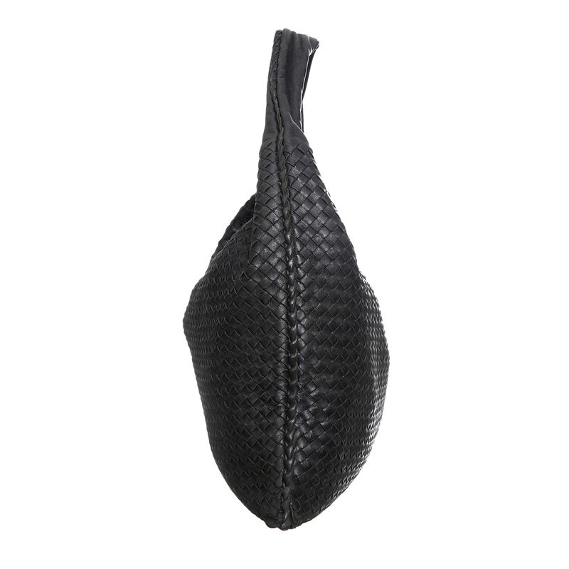 Bolsa-Bottega-Veneta-Hobo-Intrecciato-Preta--Not-so-New