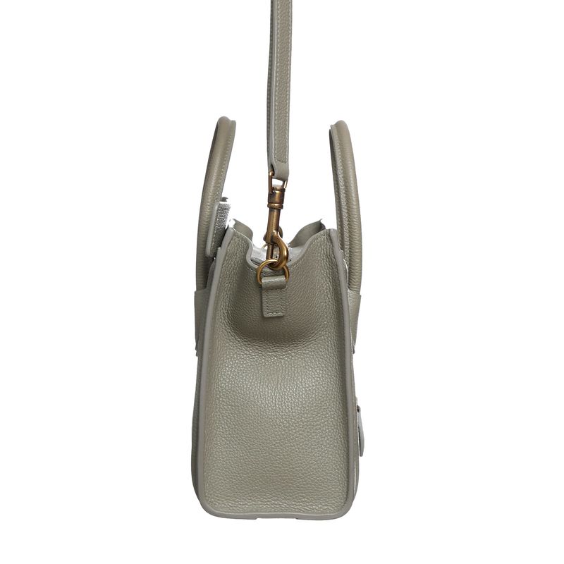 Bolsa-Celine-Luggage-Nano-Cinza
