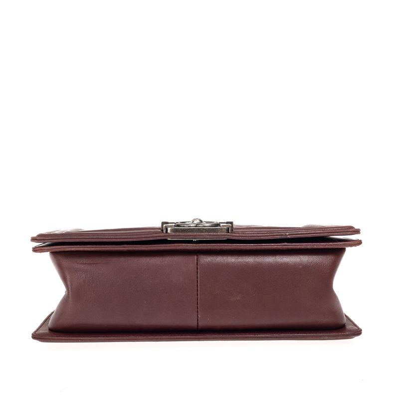 Bolsa-Chanel-Boy-Media-Marrom