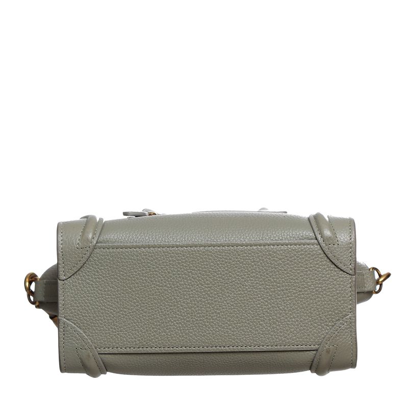 Bolsa-Celine-Luggage-Nano-Cinza