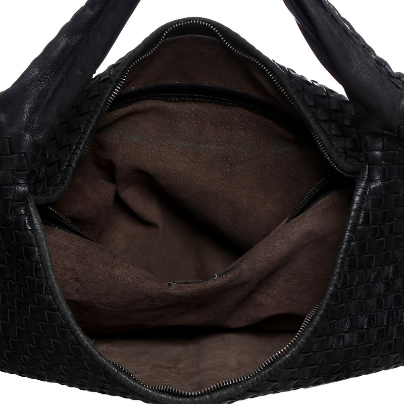 Bolsa-Bottega-Veneta-Hobo-Intrecciato-Preta--Not-so-New