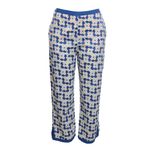 Calca-Cris-Barros-Estampado-Azul