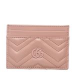 Porta-Cartao-Gucci-GG-Marmont-Rosa