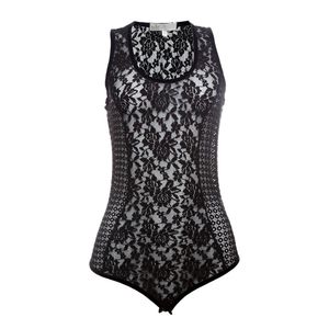 Body NK Renda Preto