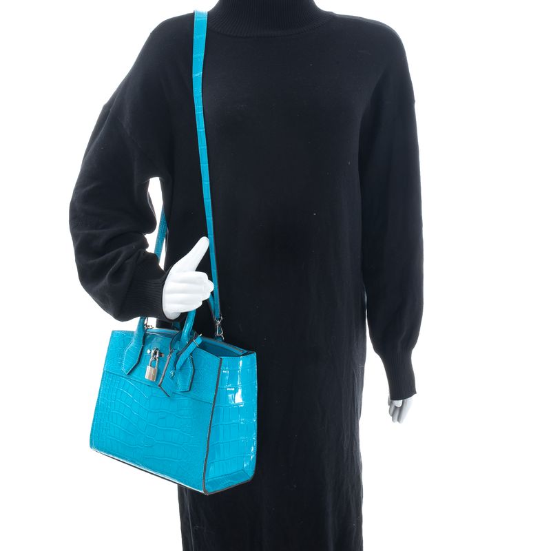 Bolsa-Louis-Vuitton-City-Steamer-Couro-Exotico-Azul