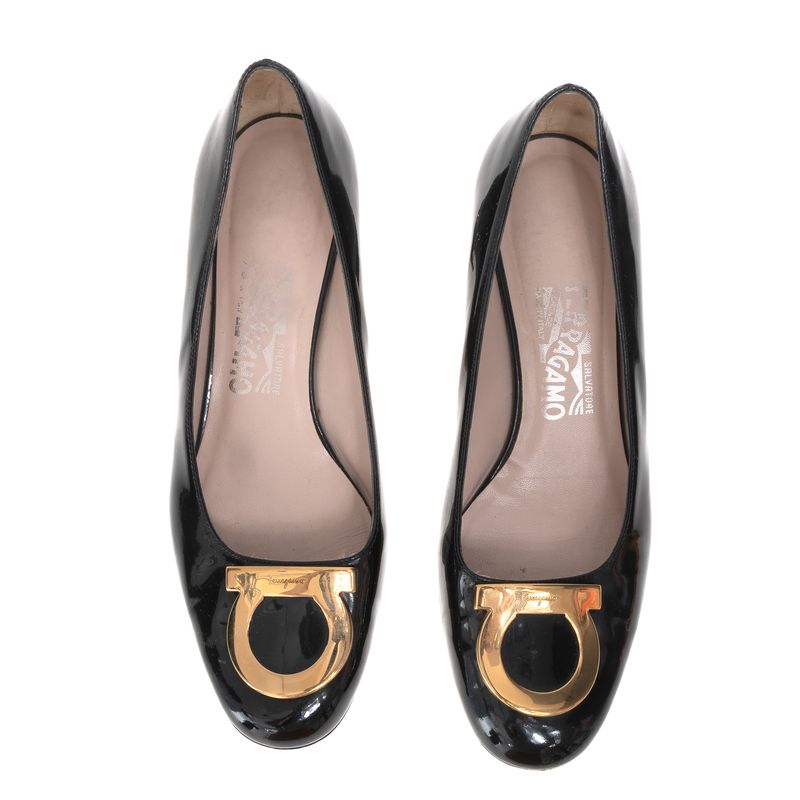 Sapato-Salvatore-Ferragamo-Verniz-Bicolor