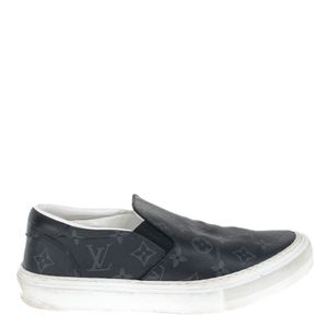 Tênis Louis Vuitton Slip On Monograma Grafite