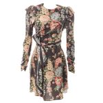 Vestido-Zimmermann-Floral-Cinza