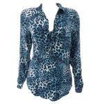 Blusa-Equipment-Animal-Print-Azul