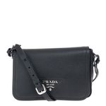 Bolsa-Prada-Flou-Flap-Preta
