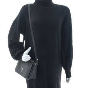 Bolsa Prada Flou Flap Preta