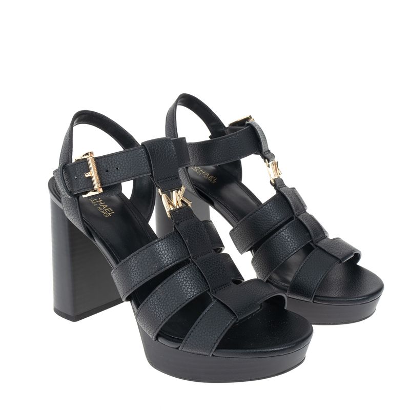 Sandalia-Michael-Kors-Couro-Preta