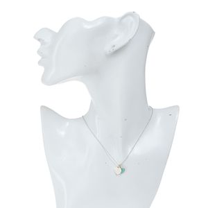 Colar Tiffany & Co Return To Coração em Prata de Lei com Diamante