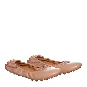 Sapatilha Tod's Gommino Elástico Couro Rosê
