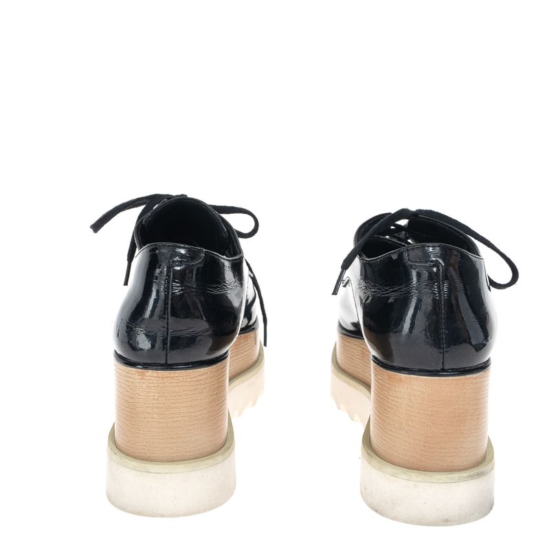 Tenis-Plataforma-Stella-McCartney-Elyse-Verniz-Preto