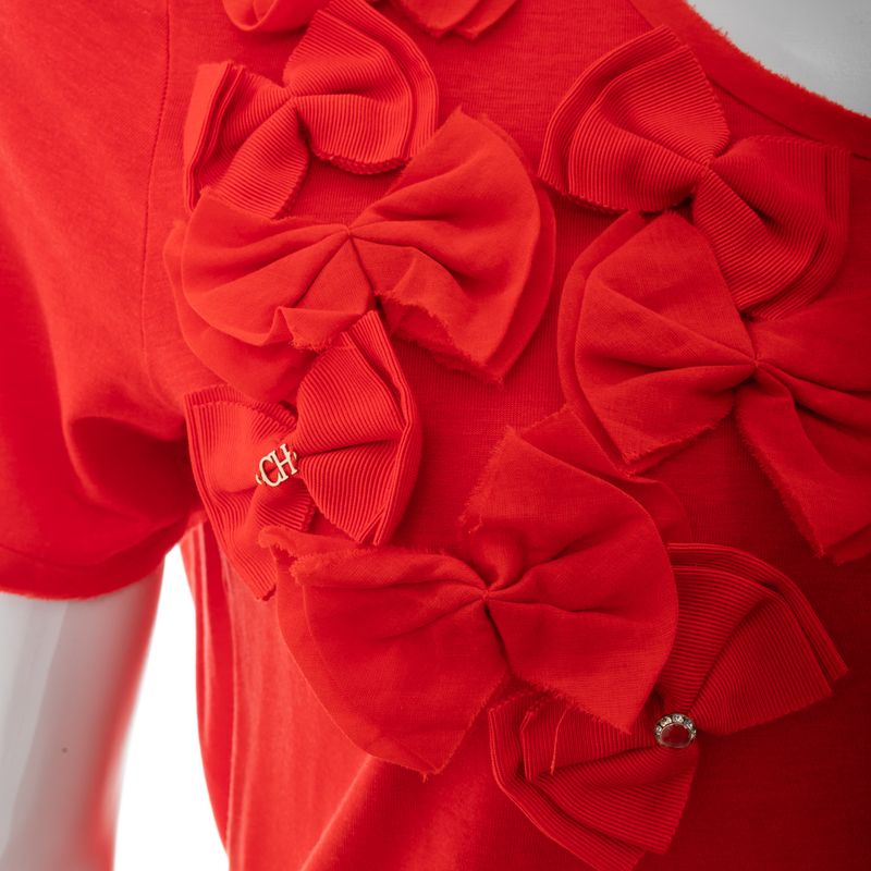 Blusa-Carolina-Herrera-Lacos-Vermelha