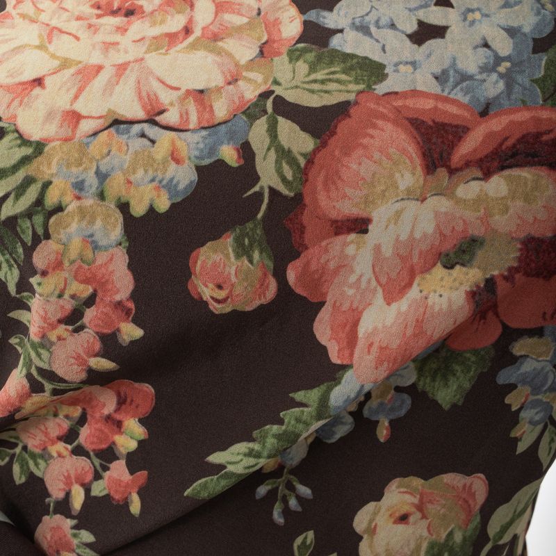 Vestido-Zimmermann-Floral-Cinza